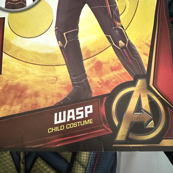 Brand New Rubie's Marvel Ant-Man & The Wasp Large Girl's Costume, Jumpsuit Only - Picture 6 of 13